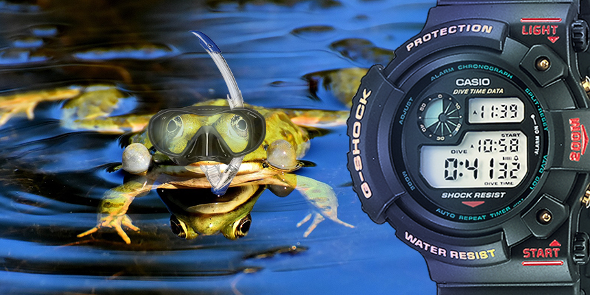 History of G-Shock Frogman | Hodinky-365.com