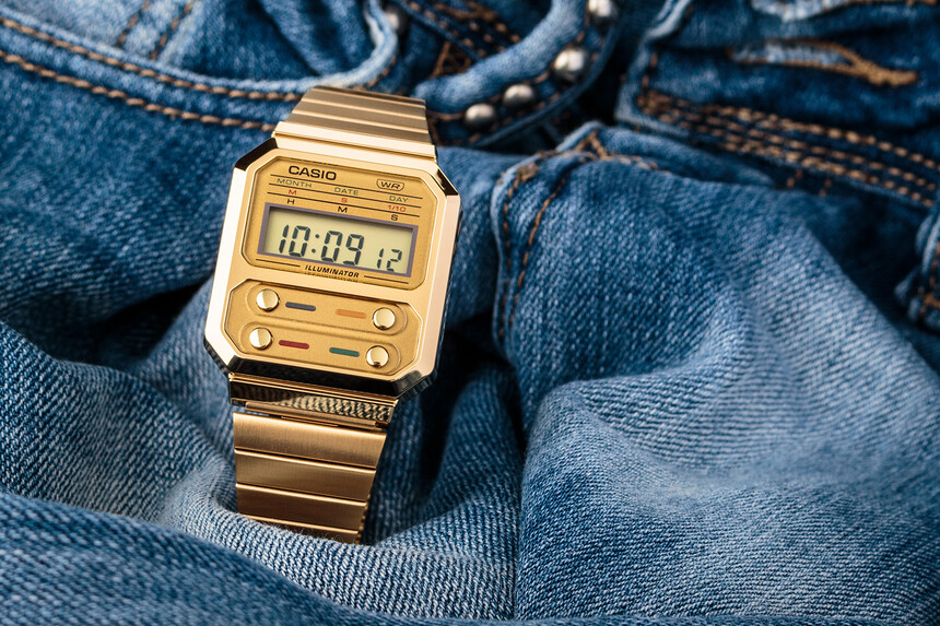 Retro Casio A100 review Alien – The back! is