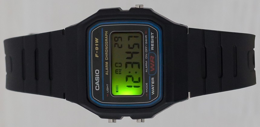 Casio F-91W: A watch also worn an president