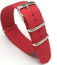 Nato strap nylon red R2