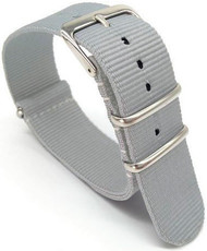 Nato strap nylon light grey R14