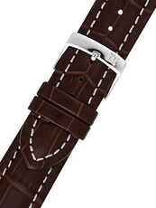 Brown leather strap Morellato Plus 3252480.032 M