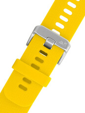 Yellow silicone strap Morellato Byte 5654187.098 M