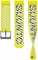 Suunto Athletic 5 strap, Lemon Yellow, sized. S+M