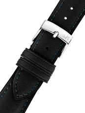 Leather strap Morellato Leaf 5965C91.019 M, black