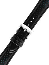 Blue and black leather strap Morellato Lipari 5966237.866 M