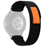 Quick Release strap 22mm, nylon, black, velcro (Garmin Venu 3, Forerunner 265, Vívoactive 4, etc.)