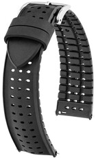 Black strap Hirsch NYAD L 0925099050-2 (Premium rubber)