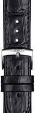 Black leather strap Tissot T852.043.012