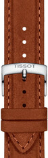 Brown leather strap Tissot T852.048.229