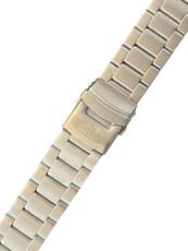 Silver steel bracelet Orient PDFHESS, folding clasp (for models TW05001, TW05002)