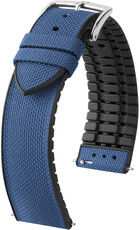 Strap Hirsch Arne L 0925090080-2, blue, textile