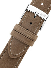 Leather strap Morellato Kahlo 6022E23.038 M, beige