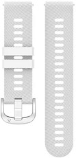 Silicone strap Ricardo 20mm (for Garmin Forerunner 165, etc.), white, Quick Release