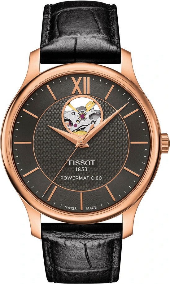 Tissot Tradition Automatic Open Heart T063.907.36.068.00 Hodinky