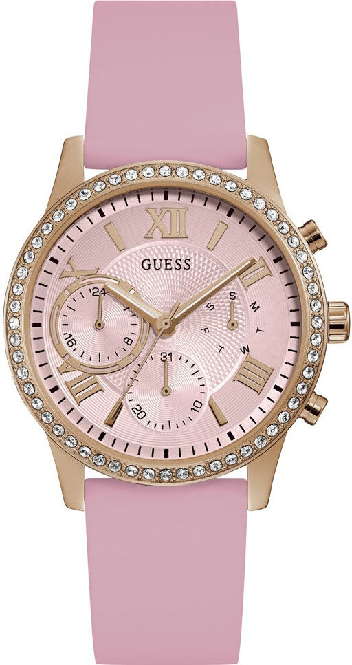 guess ladies solar watch