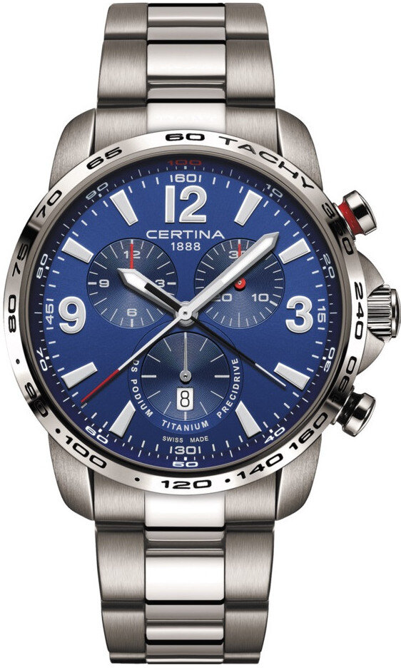 Certina best sale titanium chronograph