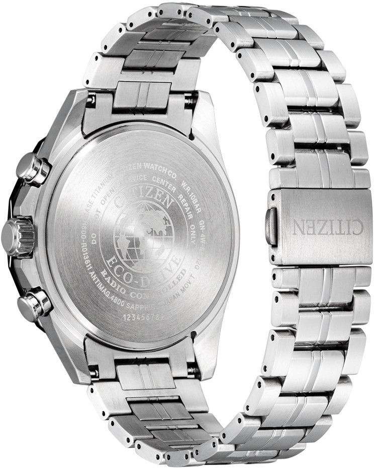 Citizen Sports Eco-Drive Radio Controlled Super Titanium AT8218-81L ...