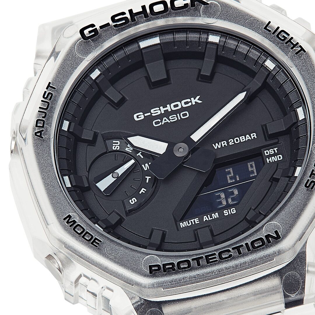 Series Casio Skeleton G-Shock (CasiOak) GA-2100SKE-7AER Original