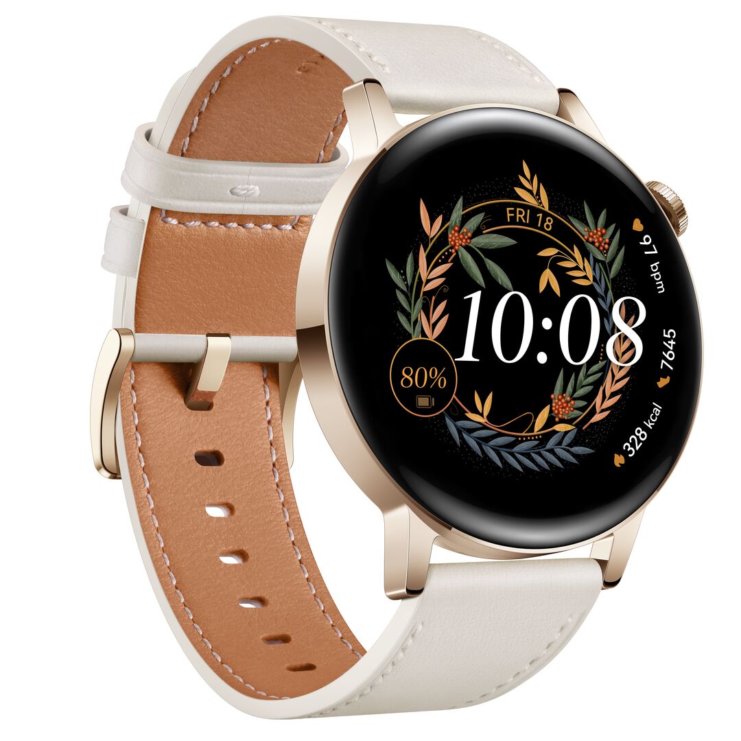HUAWEI WATCH GT 3 Pro 43 mm Smartwatch Orologio Donna, Elegante Design  in
