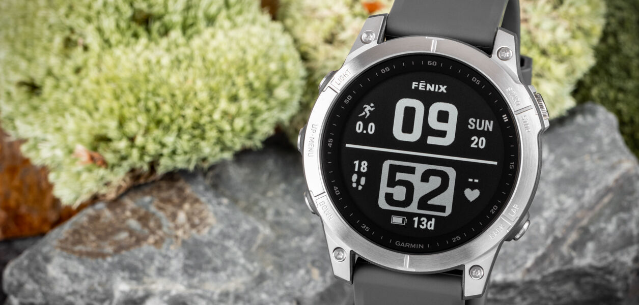 Garmin fenix 7S GPS Smartwatch - graphite/silver