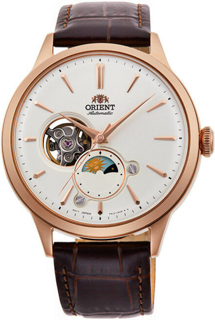 Watch Orient Classic Sun and Moon Open Heart Automatic RA-AS0102S10B