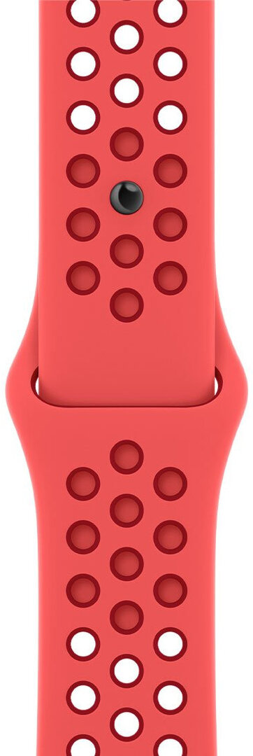 Apple Watch 41mm Bright Crimson Gym Red Nike Sport Band