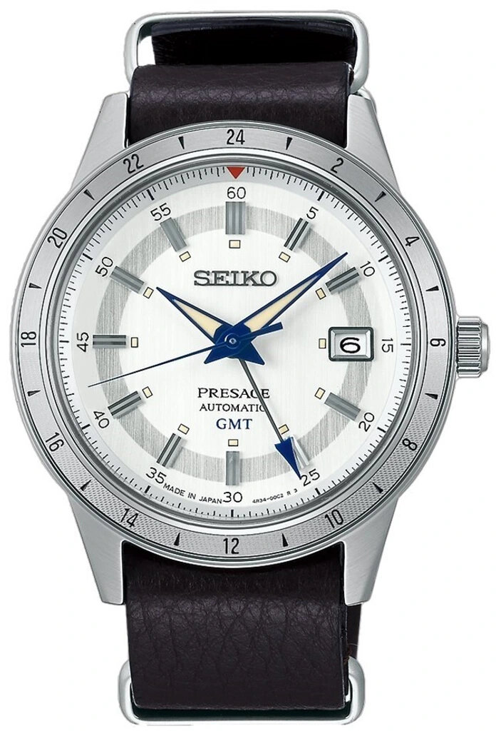 Seiko presage automatic online gmt