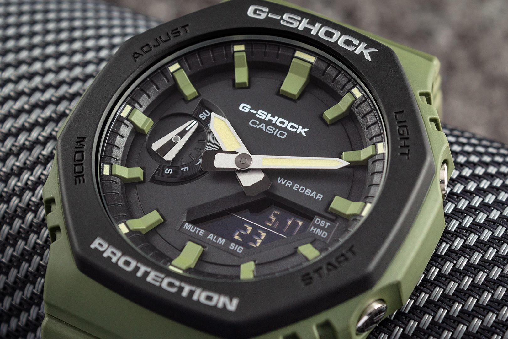 Watch Casio G-Shock Original GA-2110SU-3AER Carbon Core Guard Utility  Colors Series (CasiOak)
