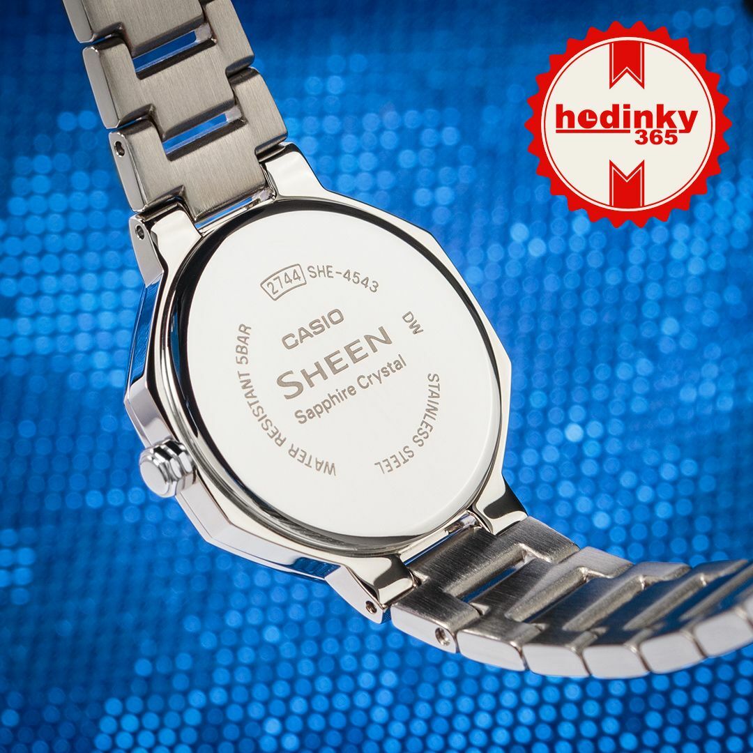 Casio sheen hot sale sapphire glass