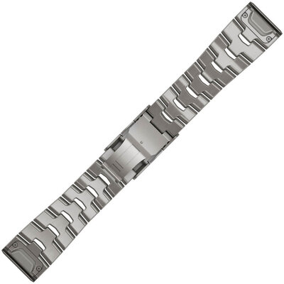 Metal bracelet Garmin QuickFit 26mm, titanium (Fenix 7X/6X/5X, Tactix aj.)