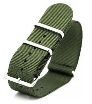 Nato strap nylon dark green R16