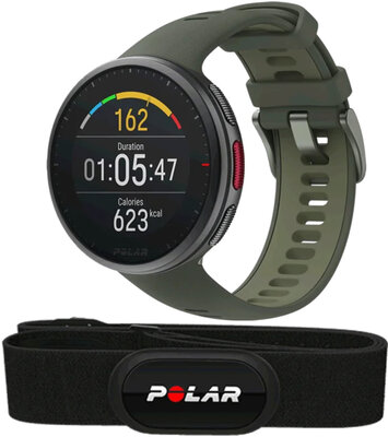 Polar Vantage V2 HR green (+ chest sensor H10+)