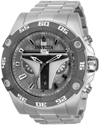 Invicta Star Wars Mandalorian Quartz Chronograph 34987 Limited Edition 1977pcs