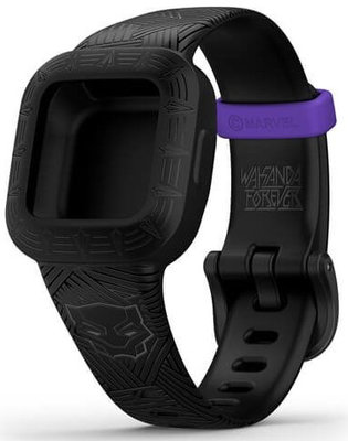 Strap Garmin Vivofit junior 3 black Marvel Black Panther Hodinky 365