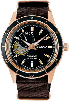 Seiko Presage Automatic Open Heart SSA426J1 Style 60's