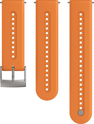 Orange silicone strap Suunto Athletic 7 S+M SS050688000