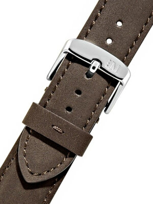 Brown leather strap Morellato Bernini 5041B94.032 M