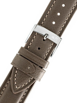 Brown leather strap Morellato Munch 5333D10.029 M