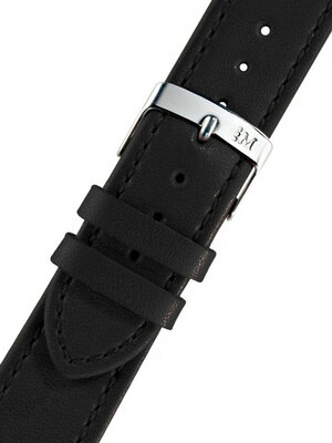 Black leather strap Morellato Sprint EC With 5202875.019