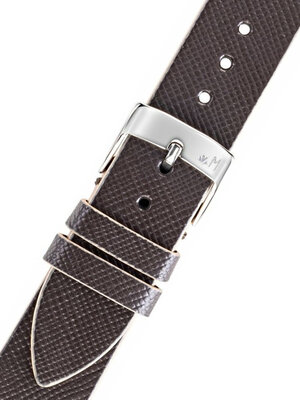 Brown leather strap Morellato Zante 5393D16.032 M