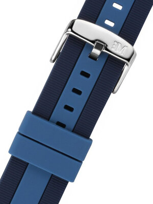 Blue silicone strap Morellato Bolsena 5486187.962 M