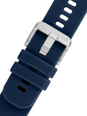 Blue silicone strap Morellato Byte 5654187.062 M