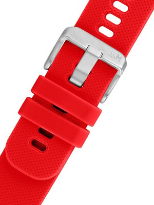 Red silicone strap Morellato Byte 5654187.083 M