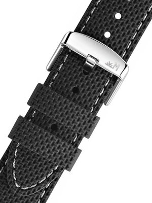 Black silicone strap Morellato Livenza 5275187.892 M