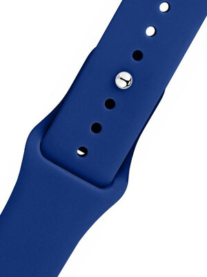 Blue silicone strap Morellato System 5653187.065 M