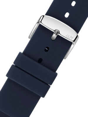 Blue silicone strap Morellato Tunguska 5396187.062 M