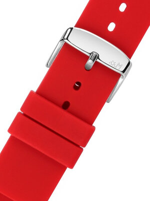 Red silicone strap Morellato Tunguska 5396187.083 M