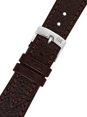 Brown leather strap Morellato Dublino 0753333.034 M