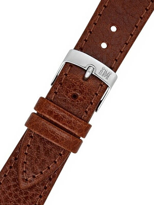 Brown leather strap Morellato Dublino 0753333.037 M